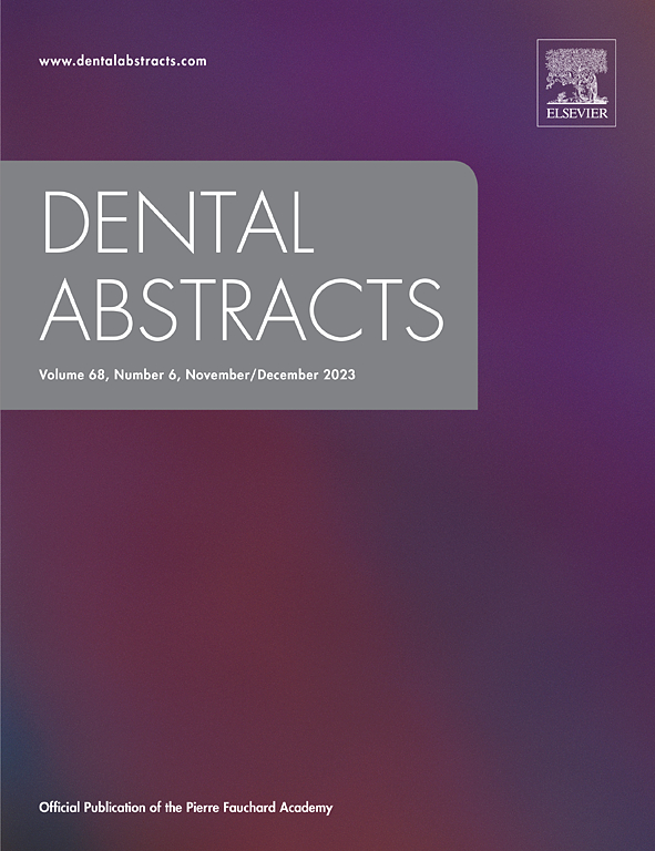 Go to journal home page - Dental Abstracts